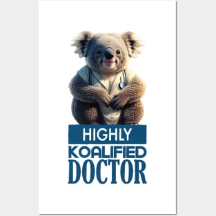 Just a Highly Koalified Doctor Koala 2 Posters and Art